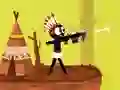 Mäng Stickman Destruction Warrior Internetis