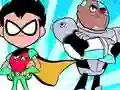 Mäng Teen Titans Jigsaw Internetis