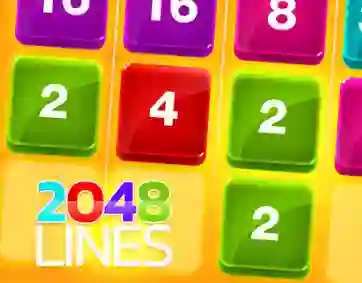 Mäng 2048 Lines Internetis