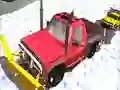 Mäng Winter Snow Plow Jeep Driving Internetis