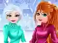 Mäng Sisters Winter Holiday Drama Internetis