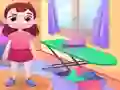 Mäng Cute house chores Internetis
