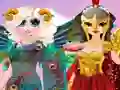 Mäng Princesses Dazzling Goddesses Internetis