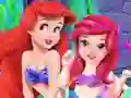 Mäng Baby Ariel Treating Cold Internetis