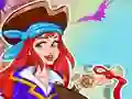 Mäng Pirate Princess Halloween Dress Up Internetis