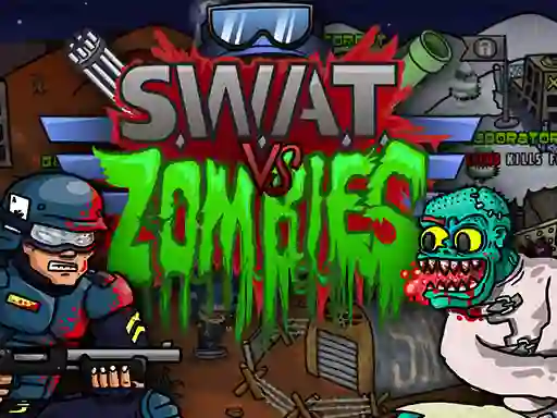 Mäng Swat vs Zombies Internetis