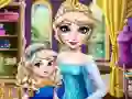 Mäng Ice Queen Mommy Real Makeover Internetis