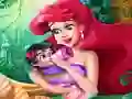 Mäng Mermaid Baby Feeding Internetis