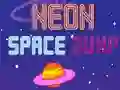 Mäng Neon Space Jump Internetis