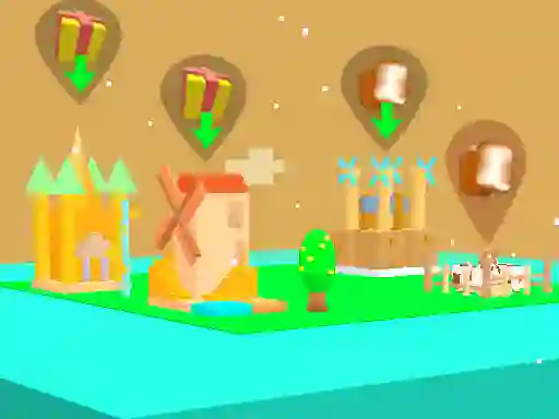 Mäng Polygon Village Internetis