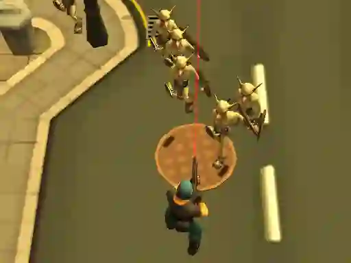 Mäng Top-Down Monster Shooter Internetis