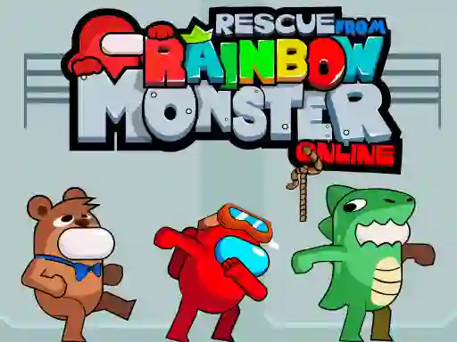 Mäng Rescue From Rainbow Monster Online Internetis