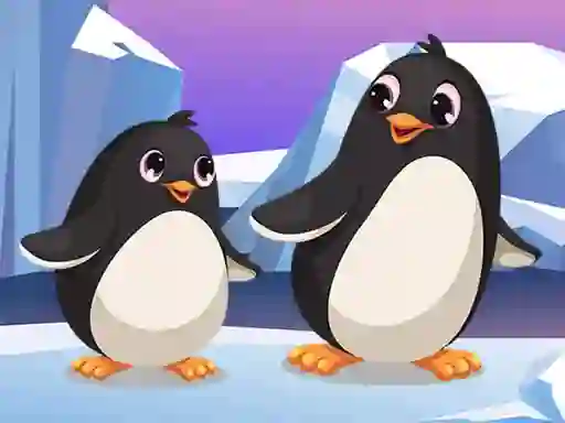 Mäng Penguin Jigsaw Internetis