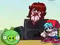 Mäng Friday Night Funkin' vs PIG from Angry Birds Internetis