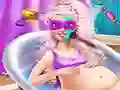 Mäng Hero Ellie Pregnant Spa Internetis