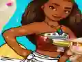 Mäng Moana Coloring Book Internetis