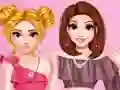 Mäng Trendy Ruffle Crop Top Dress Up Internetis