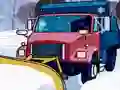 Mäng Hidden Snowflakes in Plow Trucks Internetis