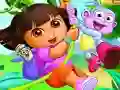 Mäng Dora the explorer Hidden stars Internetis