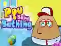 Mäng Pou Baby Bathing Internetis