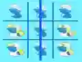 Mäng Smurfs Tic Tac Toe Internetis