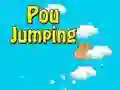 Mäng Pou Jumping Internetis
