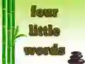 Mäng Four Little Words Internetis