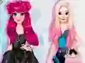 Mäng Princess Iceskates Winter Dress Up Internetis