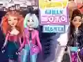 Mäng Princesses Moto Mania Internetis