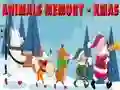Mäng Animals Memory - Xmas Internetis