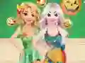 Mäng Princesses Thanksgiving Day Internetis