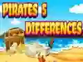 Mäng Pirates 5 differences Internetis