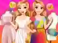 Mäng Princesses Outfit Coloring Internetis