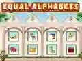 Mäng Equal Alphabets Internetis