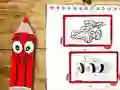 Mäng Back To School Cars Coloring Book Internetis