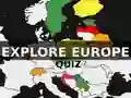 Mäng Location of European Countries Quiz Internetis