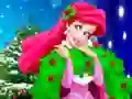 Mäng Ariel The Little Mermaid Christmas Dres Up Internetis