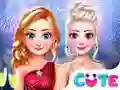 Mäng Frozen Princess New years Eve Internetis