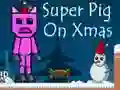 Mäng Super Pig on Xmas Internetis