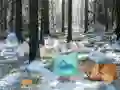 Mäng Winter Wonderland Forest Adventure Internetis