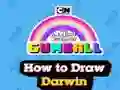 Mäng The Amazing World of Gumball How to Draw Darwin Internetis