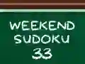 Mäng Weekend Sudoku 33 Internetis