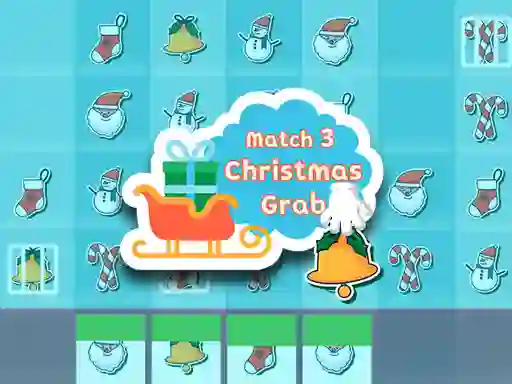 Mäng Christmas Grab Match 3 Internetis