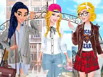Mäng Princesses: Back to School Collection Internetis