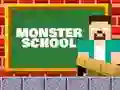 Mäng Monster School: Roller Coaster & Parkour Internetis