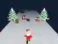 Mäng 3D Santa Run Internetis