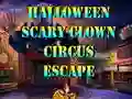 Mäng Halloween Scary Clown Circus Escape Internetis