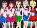 Mäng Sailor Girl Battle Outfit Internetis