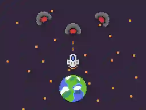 Mäng Pixel Protect Your Planet Internetis