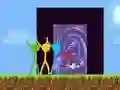 Mäng Stickman Parkour Skyland Internetis